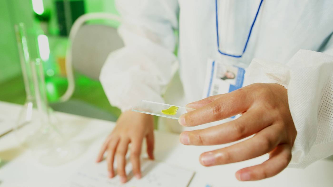 Biotechnology dermatology lab research